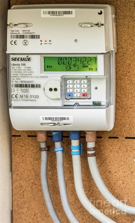 Electricity Smart Meter Photograph By Martyn F Chillmaid Science Photo Library Pixels