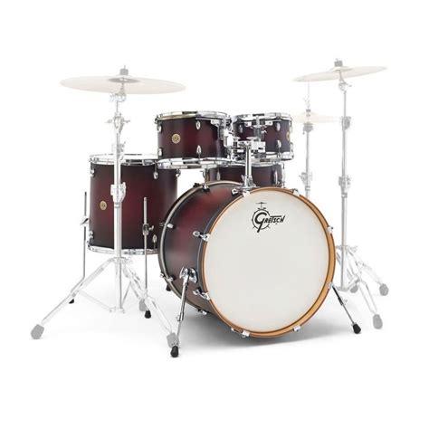 Gretsch Catalina Maple 5 St Komplett Pro Trumset Satin Cherry Burst