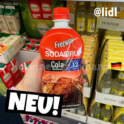 LIDL FREEWAY SODA SIRUP COLA Cola Lidl Food