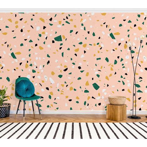 Murale Detailed Terrazzo Pattern Lecce Dimension Hxl Cm X Cm