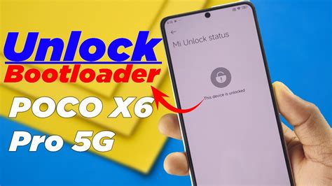 Hyperos Bootloader Unlock One Click Poco X Pro G Part Ii Youtube