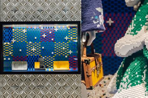 A Playful LEGO Christmas Tree Louis Vuitton Collaborates With LEGO To