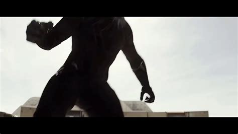 Black Panther Vs Bucky Captain America Civil War Youtube