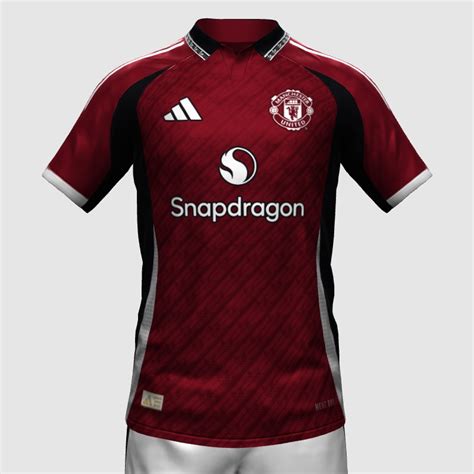 Manchester United Home Kit Concept 2024 FIFA Kit Creator Showcase