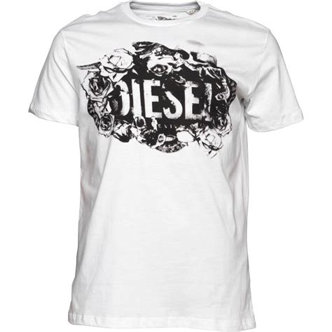 Buy Diesel Mens Diesel T Shirt White