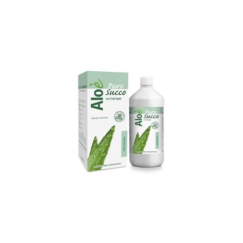 Alo Puro Succo Litro Integratore A Base Di Succo Di Aloe