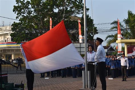 Upacara Peringatan Hut Ri Ke 78 Di Pengadilan Tinggi Agama Bengkulu Dan