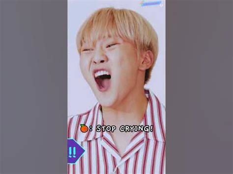 daehyun calling seungkwan to tell dokyeom to "STOP CRYING!" 😭😂 # ... 
