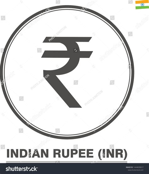 Indian Rupee Currency Symbol Inr Money Stock Vector (Royalty Free ...