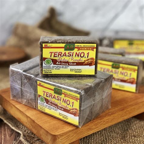 Terasi Bangka No Cap Ab Premium Asli Udang Toboali Gr Khas