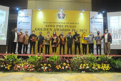 Daftar Peraih Golden Award Siwo PWI 2021 Eko Yuli Hingga Greysia Apriyani