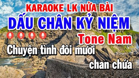 Karaoke Nhạc Sống Nửa Bài Tone Nam Liên khúc Bolero Nhạc Trữ Tình