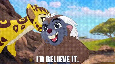 Yarn I D Believe It The Lion Guard S E Janja S New