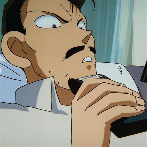 Kogoro Mouri Detective Conan Old Anime Detective