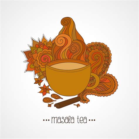 Indian Teas Clip Art Library