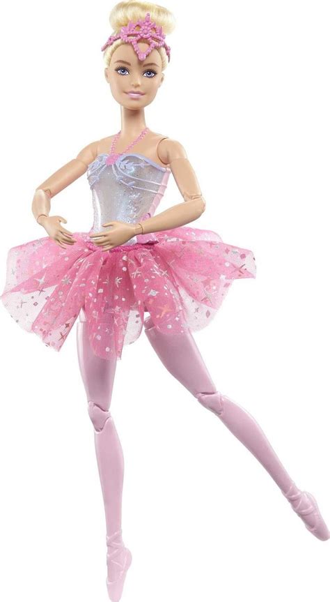 Barbie Dreamtopia Twinkle Lights Ballerina Doll In Blonde With Light Up Feature Tiara
