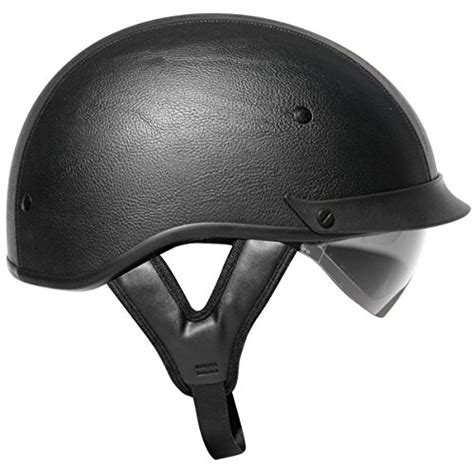 22 Best and Coolest Leather Half Helmets 2018