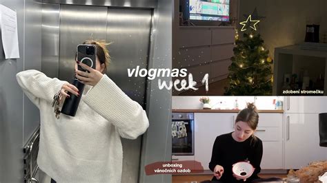 Vlogmas Haul V No N Ch Dekorac Zdoben Strome Ku Trhy I Adele