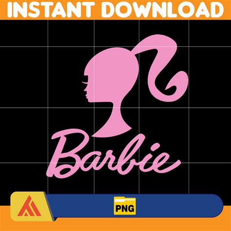 Barbie Icons Png, Barbie Logo Png, Pink Doll Png, Barbie Gir - Inspire ...