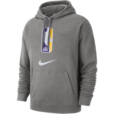 Nike Nba N31 Pullover Fleece Hoodie Dark Grey Heather