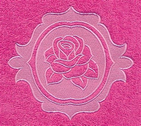 Rose Medallion Embossed Design M11809