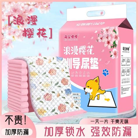 Baibu Brand Hot Sale Pieces Cute Pet Dudu Cherry Blossom Deodorant Pet Diapers Absorb