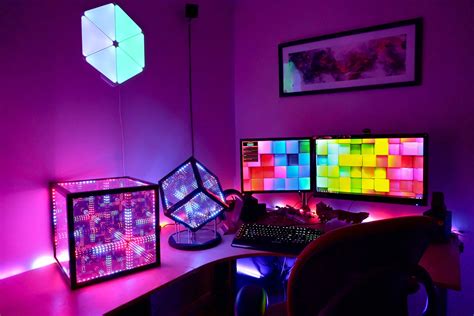 Gaming Desk With Led Lights - The Hyperspace Lighting Company