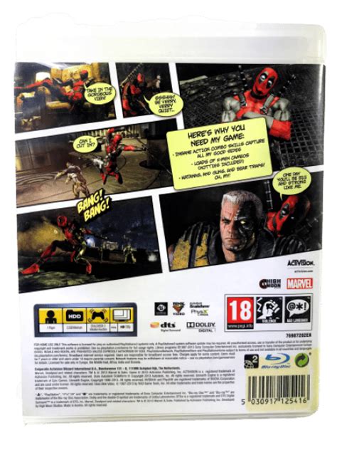 DEADPOOL The Game (RARE) *MINT COMPLETE* - Appleby Games