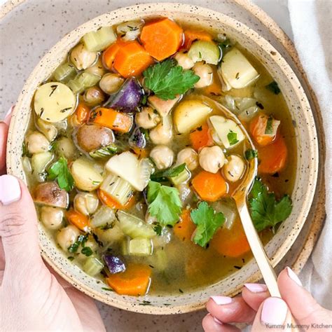 Chickpea Vegetable Soup