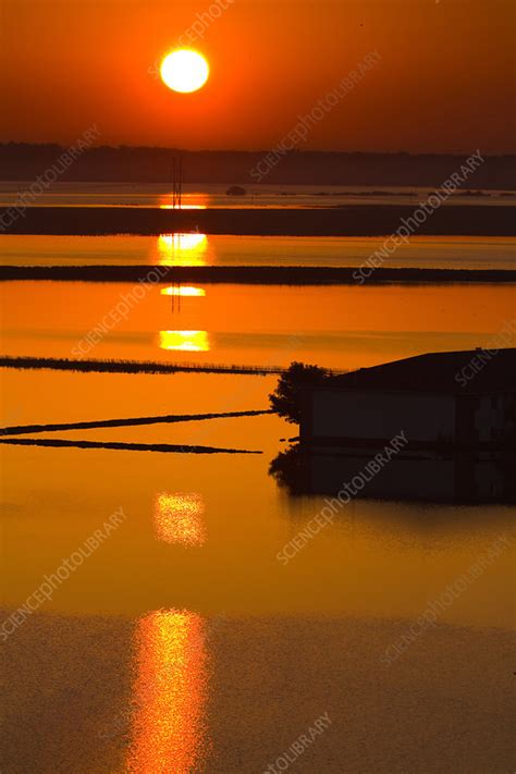 Missouri River Flood - Stock Image - C027/8313 - Science Photo Library