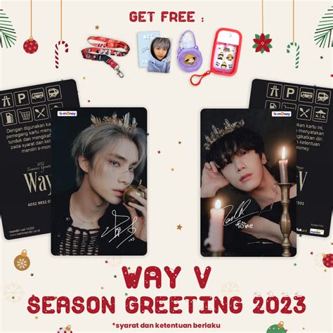 Jual EMONEY SEASON GREETING WAYV 2023 WAY V SG23 SG 23 TAP CASH