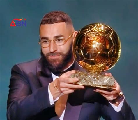 Karim Benzema Wins 2022 Ballon DOr Award ABN TV