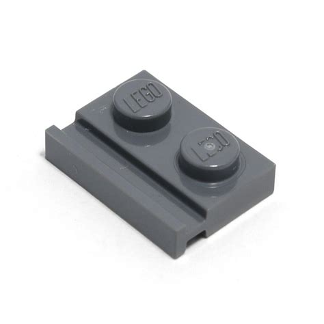 Comprar Lego Plate X C Borda Cinza Escuro Pn Cn