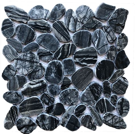 Valugan Flat Pebble Mosaic Tile Depot MTD