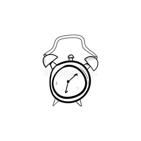 Hand Drawn Set Of Clocks And Watches Stock Vector Illustration Of