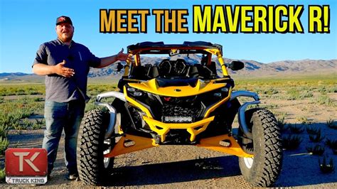 NEW Can-Am Maverick R is Packed with Off-Road Tech! Is this 240HP Beast ...