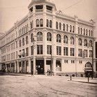 The Saltair Pavilion, built in 1893 on the shore of the Great Salt Lake in Utah. Destroyed by ...