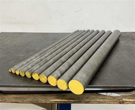 1018 Steel Bar Stock Assortment 10 Round Bars See Description – La Paz ...