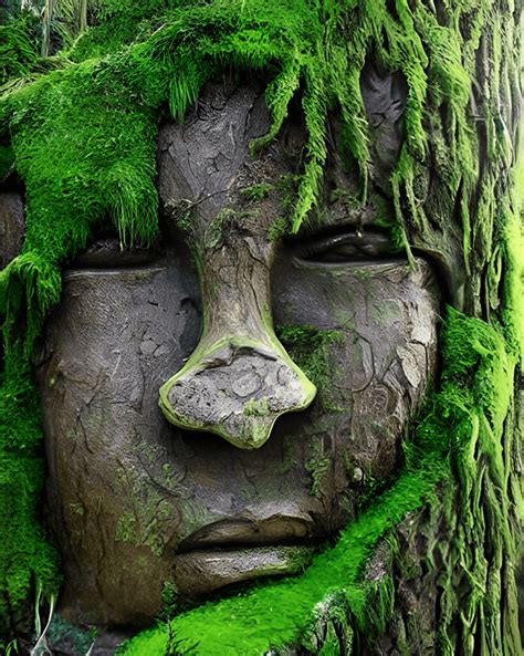 Moss Art Graphic · Creative Fabrica