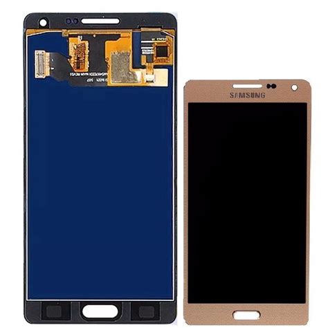 Tela Touch Lcd Samsung Galaxy A Sm A Brilho Dourado Em Promo O