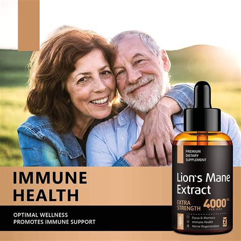 Lions Mane Supplement Brains Boost Lion Mane Drinks, High Quality Lions