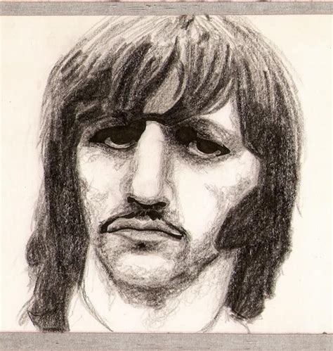 Portrait Of Ringo Starr By Lebeboun On Stars Portraits Ringo Starr