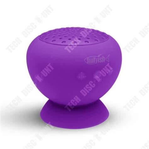 Td Mini Enceinte Bluetooth Haut Parleur Ventouse Salle De Bain