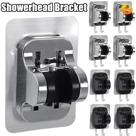 Universal Self Adhesive Shower Arm Head Holder Household Adjustable