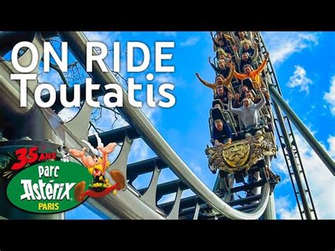 4K POV Toutatis On Ride 2024 Parc Astérix YouTube