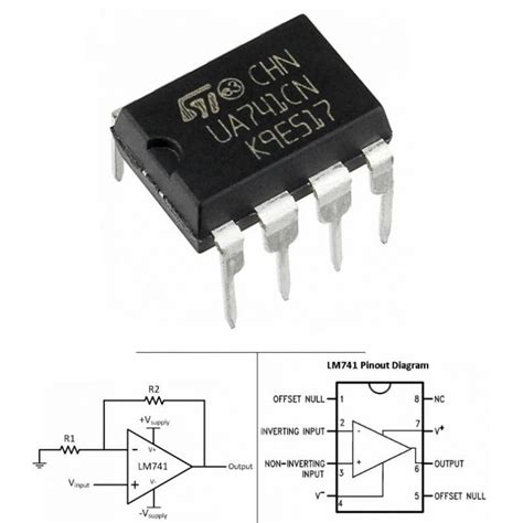 Ua741cn Lm741 General Purpose Op Amp Ua741cn