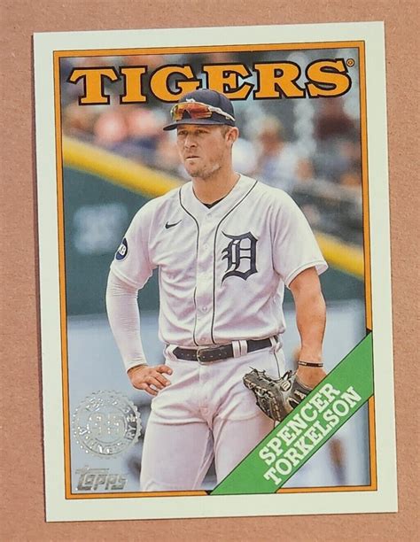 Mavin Spencer Torkelson 2023 Topps 1988 Throwback 35th Anniversary Card T88 98