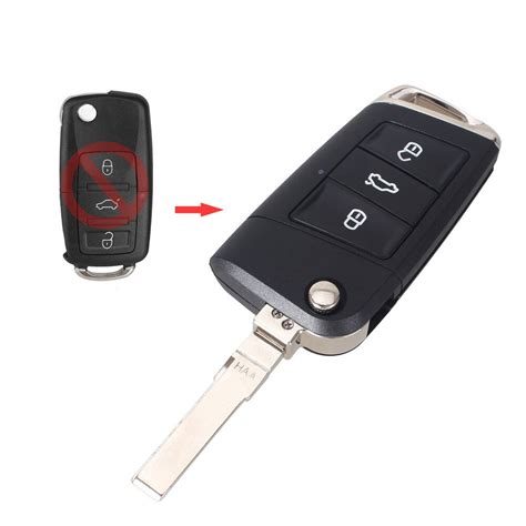 Keyyou Knop Gewijzigd Vouwen Flip Auto Sleutel S Grandado