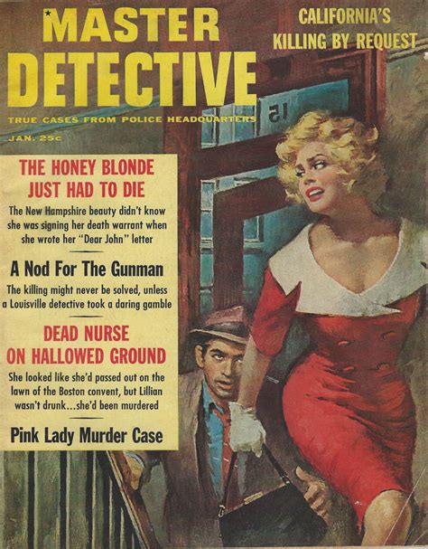 Master Detective Pulp Covers