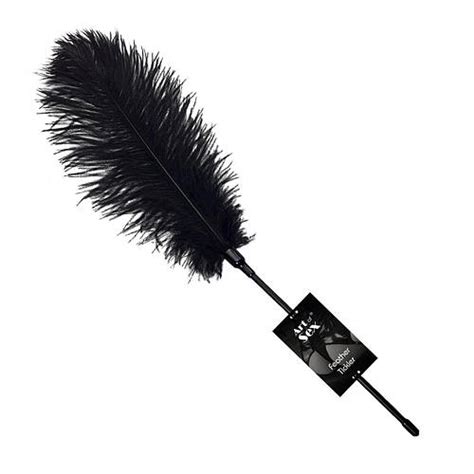 Купить Лоскітка зі страусиним пером Піка Art of Sex Feather Tickler колір Чорний цена 196 46